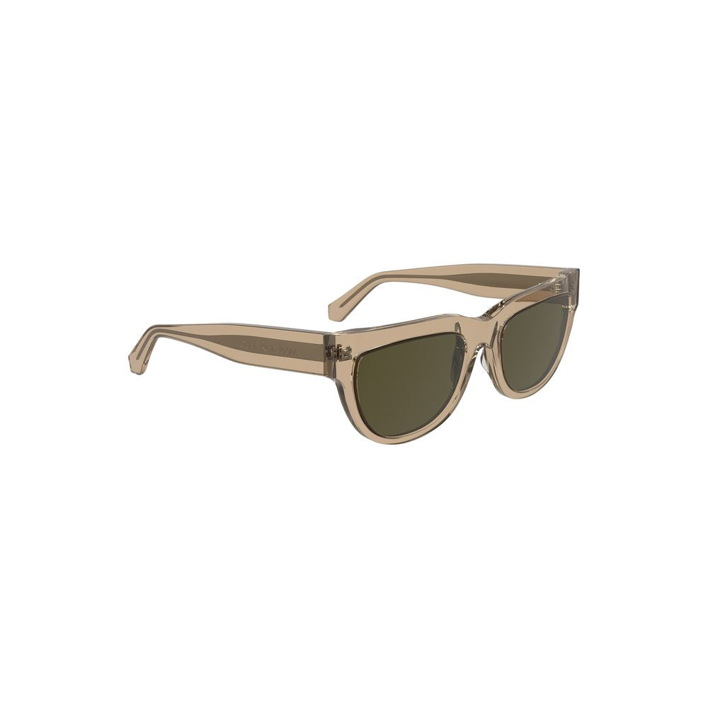 Brown Acetate Women Sunglasses
