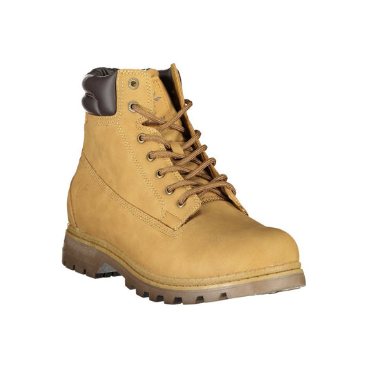 Giallo Polyurethane Men Ankle Boot