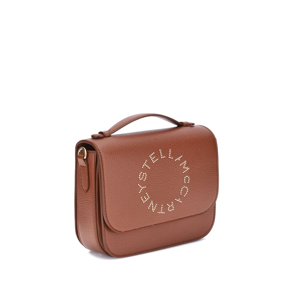 Brown Other Fibres Shoulder Bag