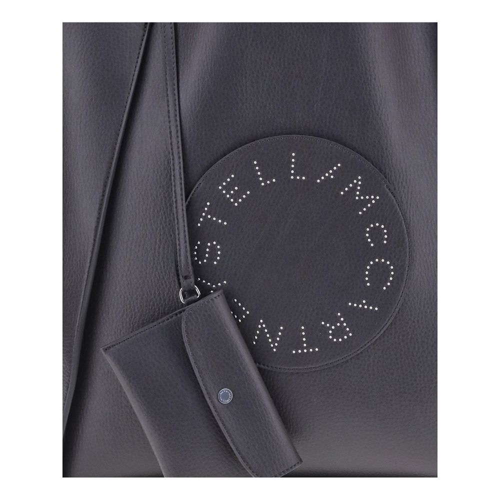 Black Polyamide Shoulder Bag