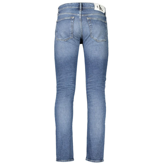Blue Cotton Men Jeans