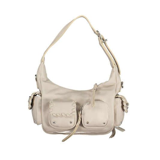 Bianco Poliuretano Women Handbag