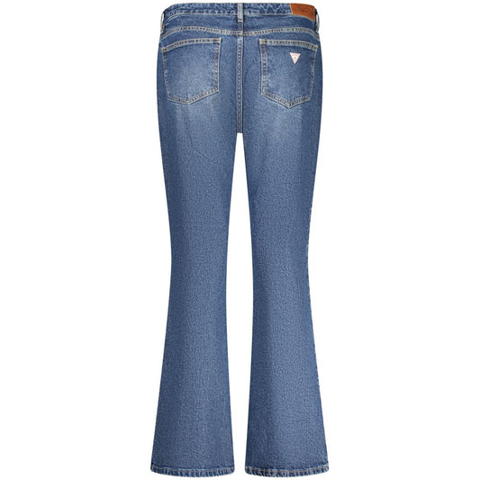 Blue Cotton Jeans Denim