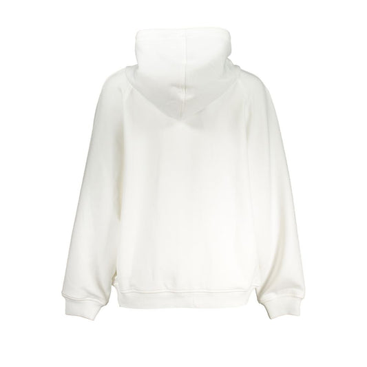 White Polyester Sweatshirt