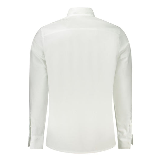 White Cotton Dress Shirt