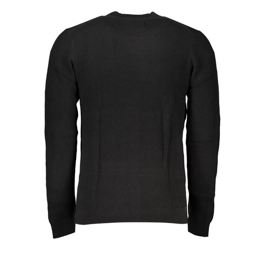 Black Cotton Sweater