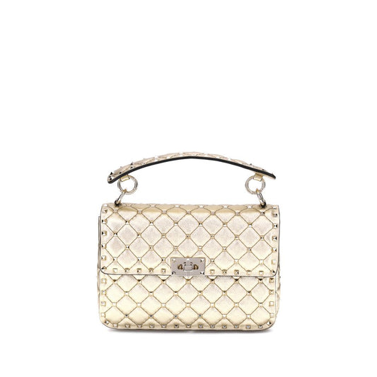 Gold Calf Leather Bos Taurus Shoulder Bag