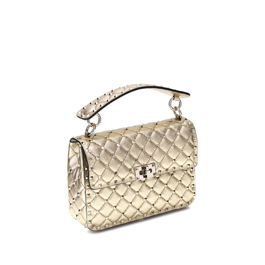 Gold Calf Leather Bos Taurus Shoulder Bag