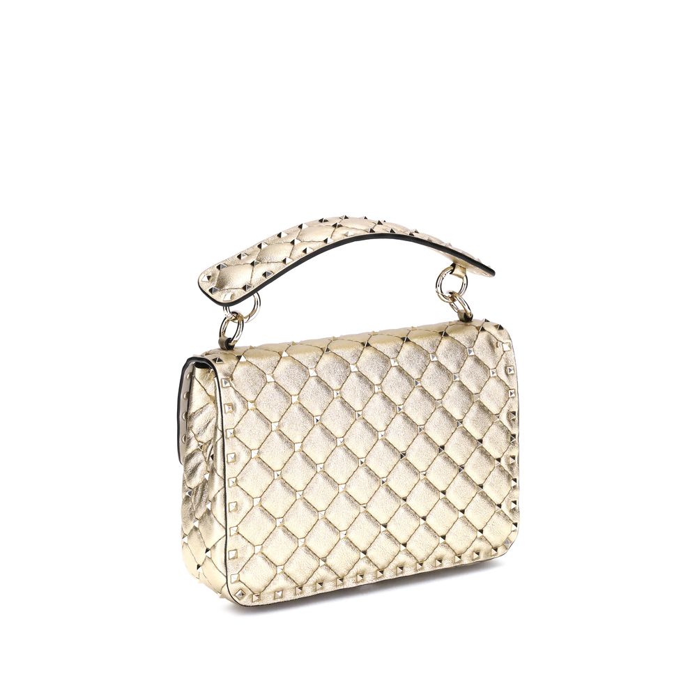 Gold Calf Leather Bos Taurus Shoulder Bag