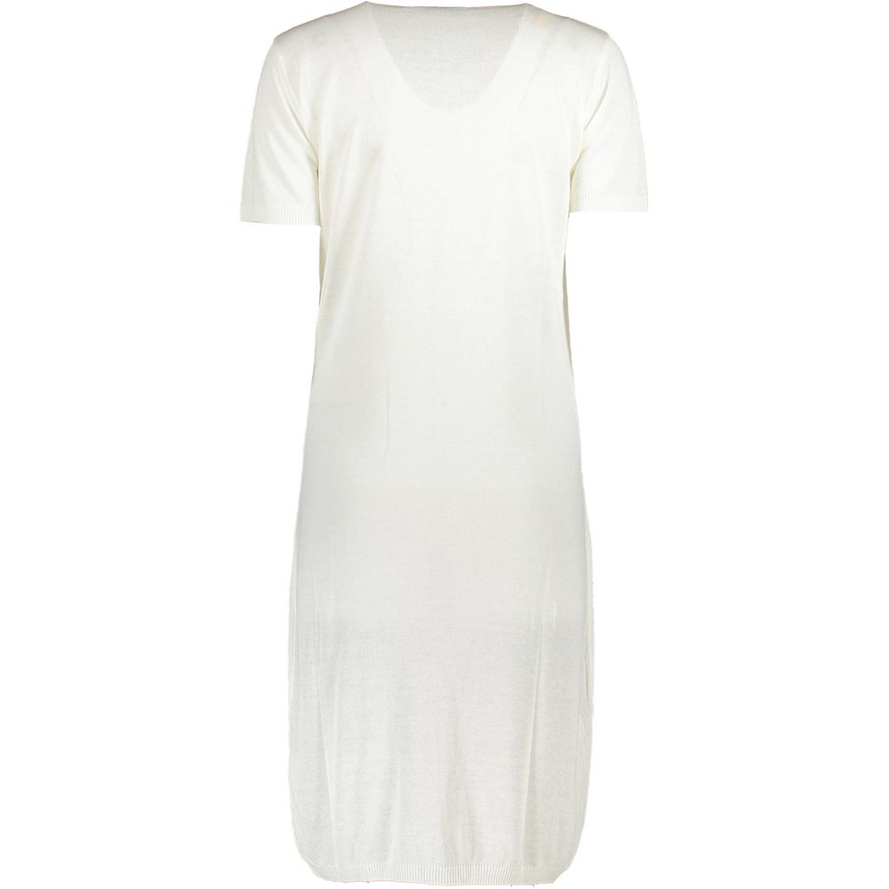 White Viscose Dress