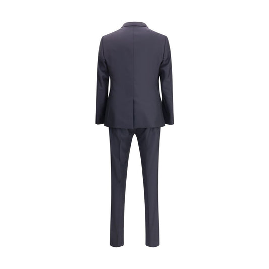 Virgin wool-silk blend Suit