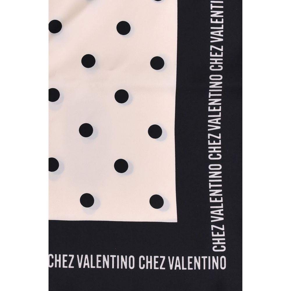 Black Silk Scarf