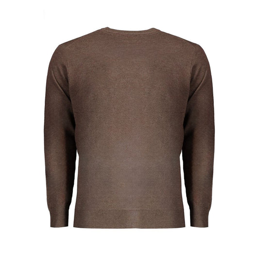 Brown Polyester Sweater