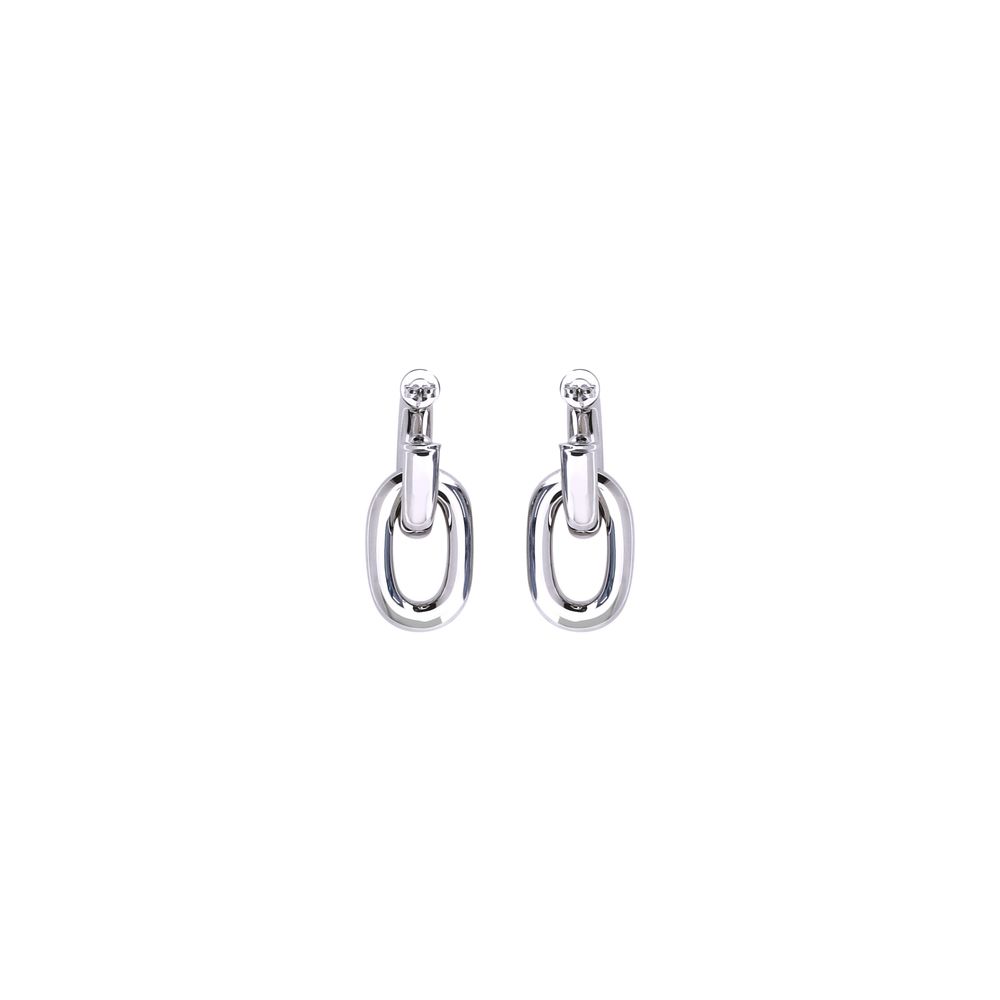 Silver Resin Earrings