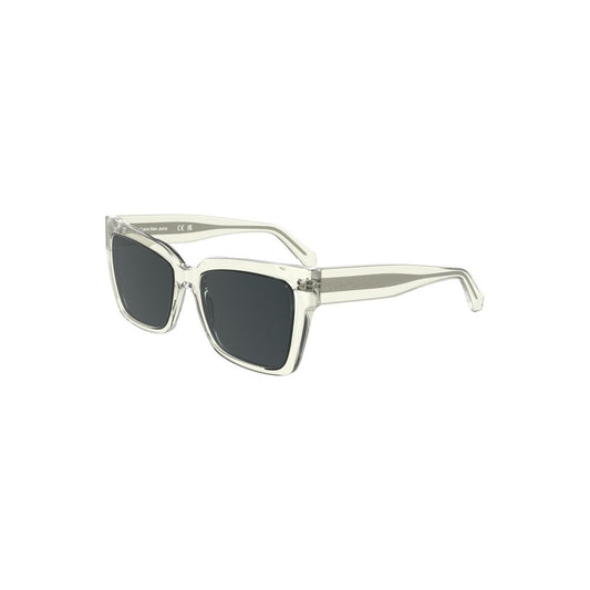 Transparent Plastic Men's Sunglasses