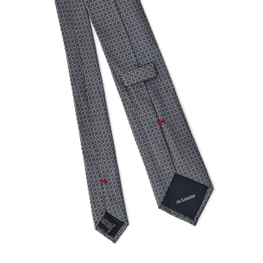 Gray Silk Tie