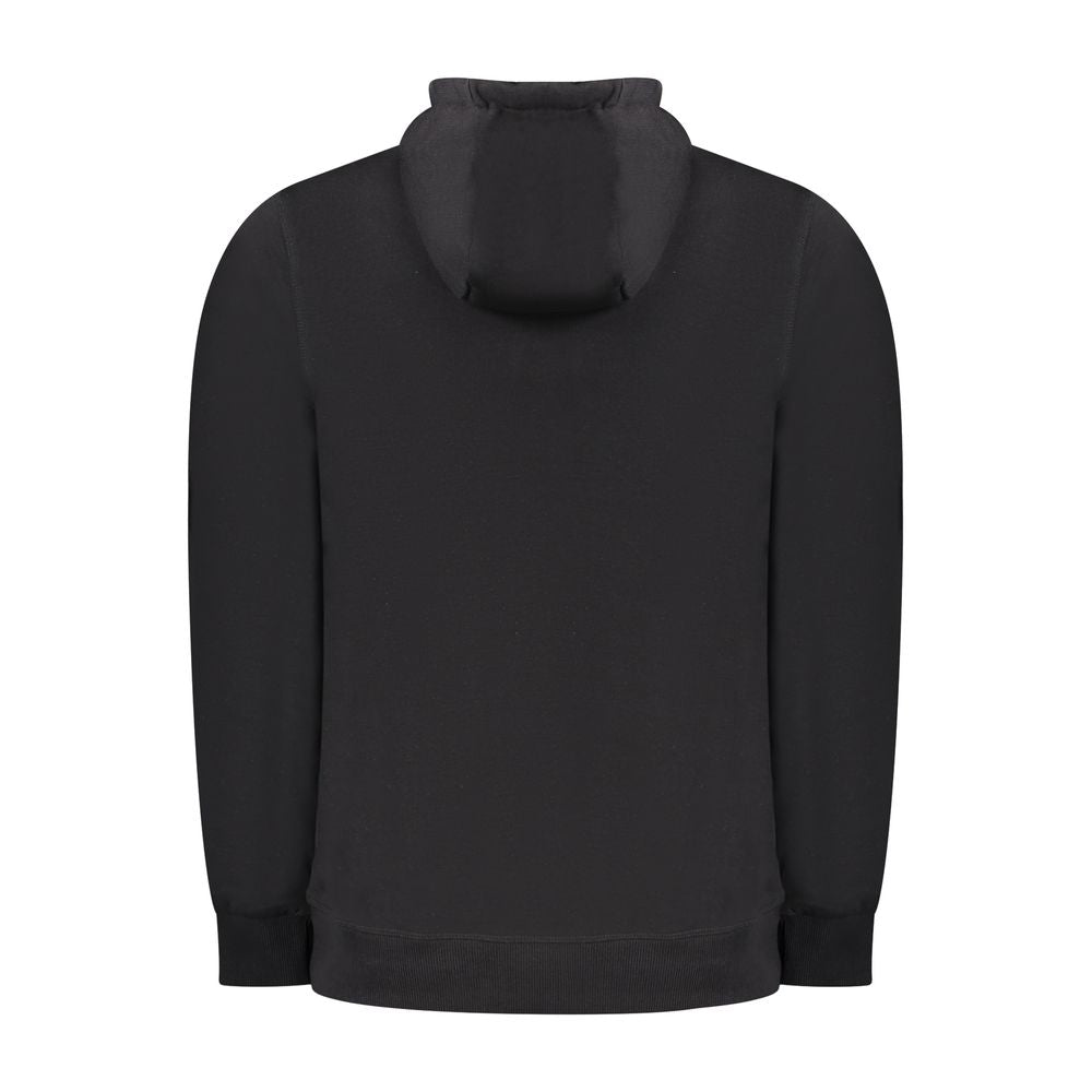 Black Cotton Sweatshirt