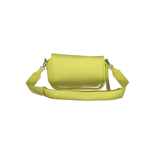 Giallo Polyurethane Women Handbag