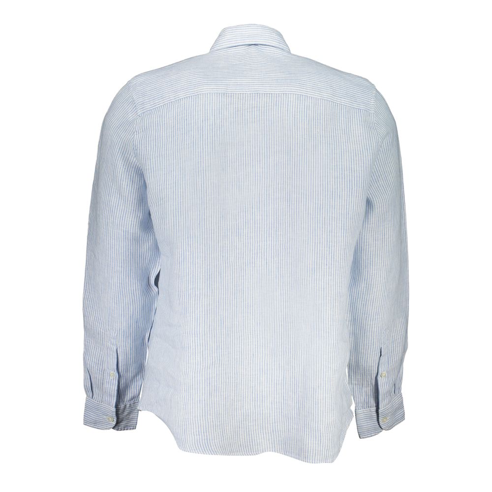 Azzurro Linen Men Shirt