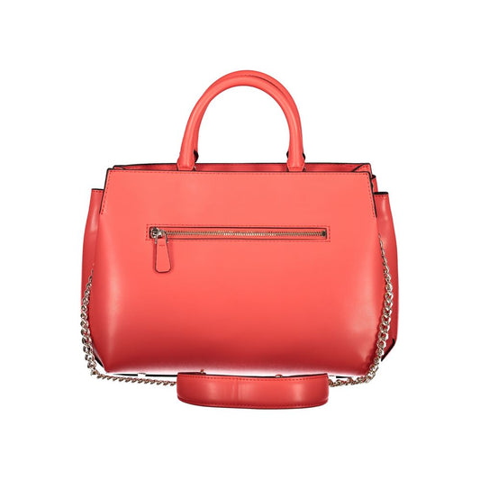 Red Polyethylene Handbag