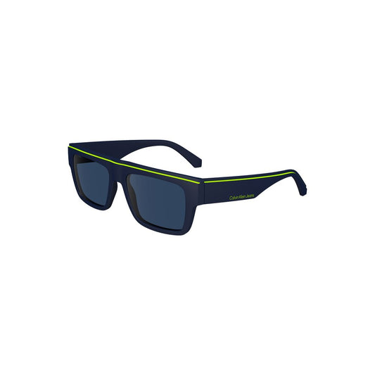 Blue Injected Plastic Men's Sunglasses