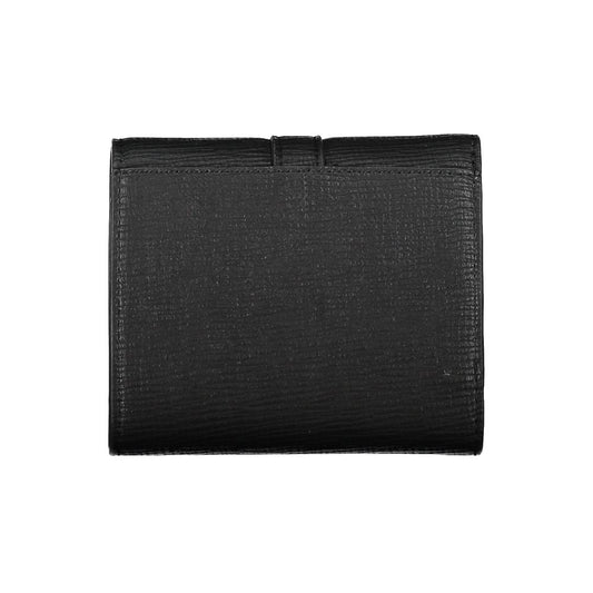 Nero Polyurethane Women Wallet