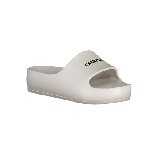 White Polyethylene Slippers