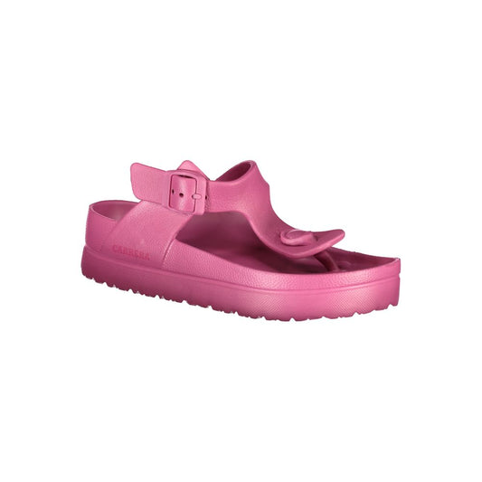 Pink Polyethylene Sandals