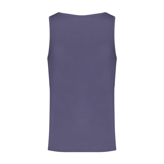 Blue Cotton Men Shirt