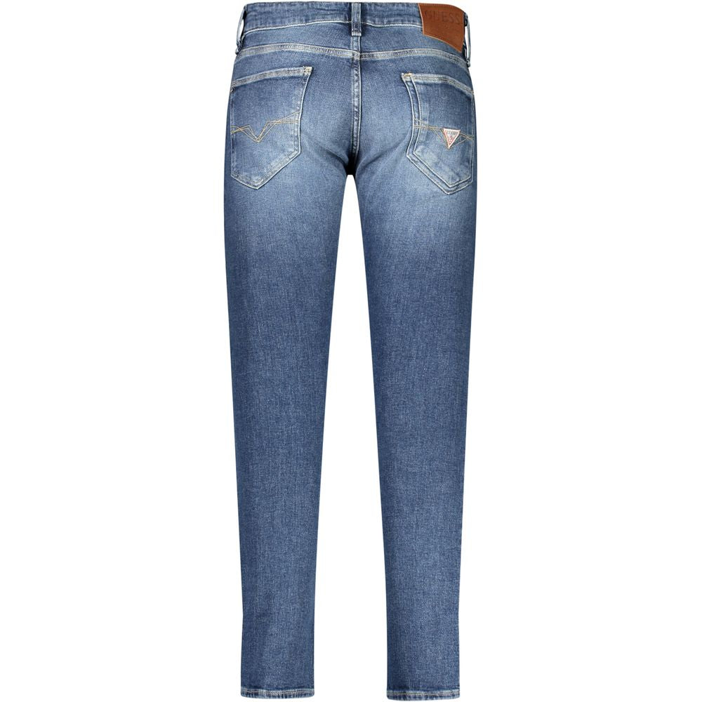 Blue Cotton Jeans Denim