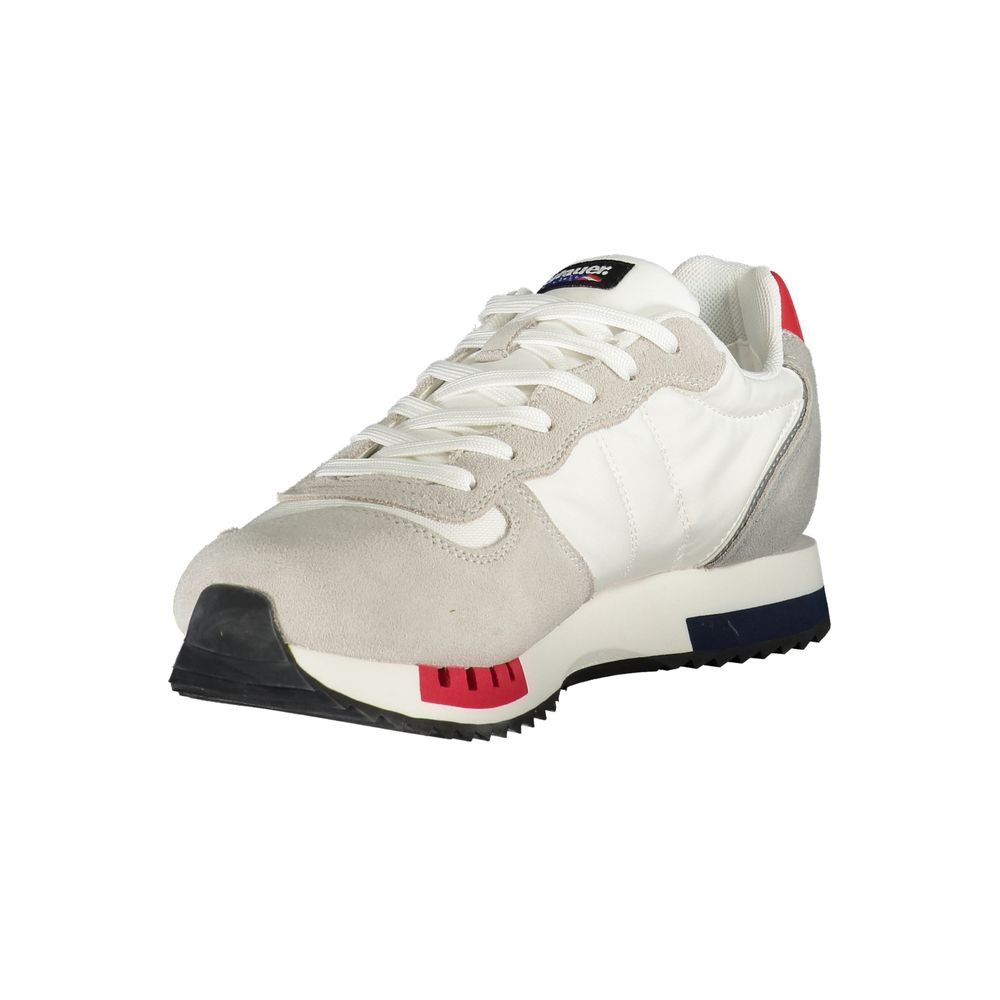 Bianco Polyurethane Men Sneaker