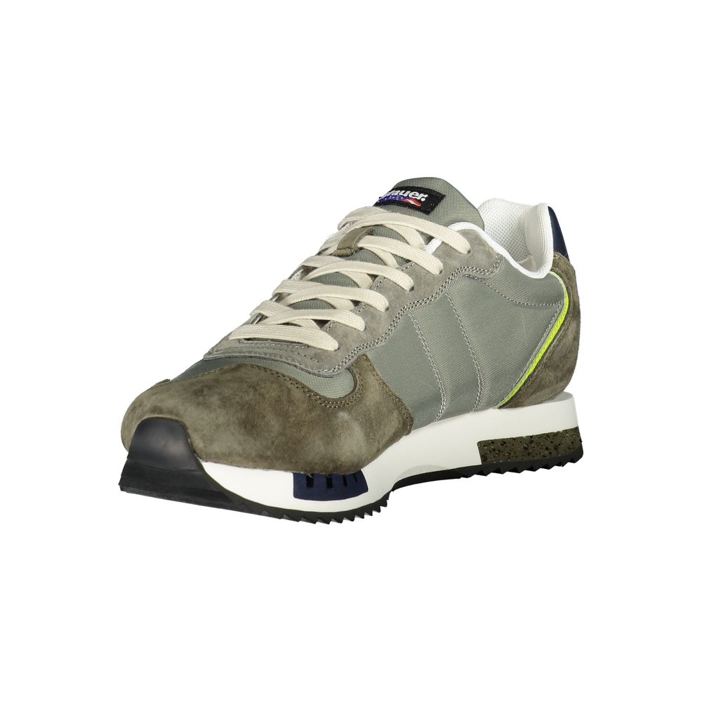 Verde Polyurethane Men Sneaker