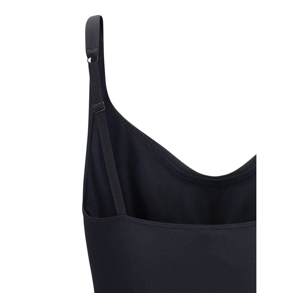 Black Polyamide Bodysuit