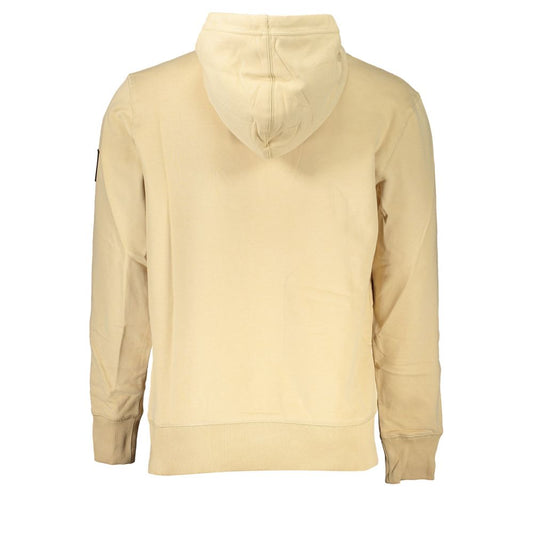 Beige Cotton Men's Sweatshirt