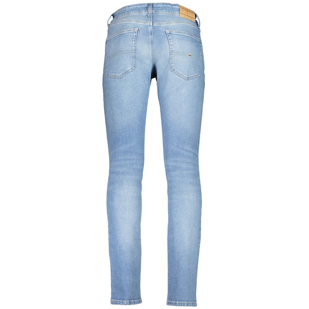 Azzurro Cotton Slim Men Jeans