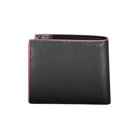 Black Leather Men Wallet