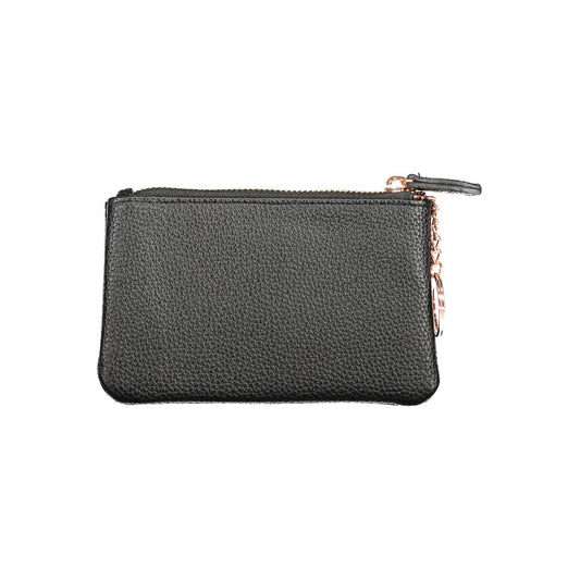 Nero Poliuretano Women Wallet