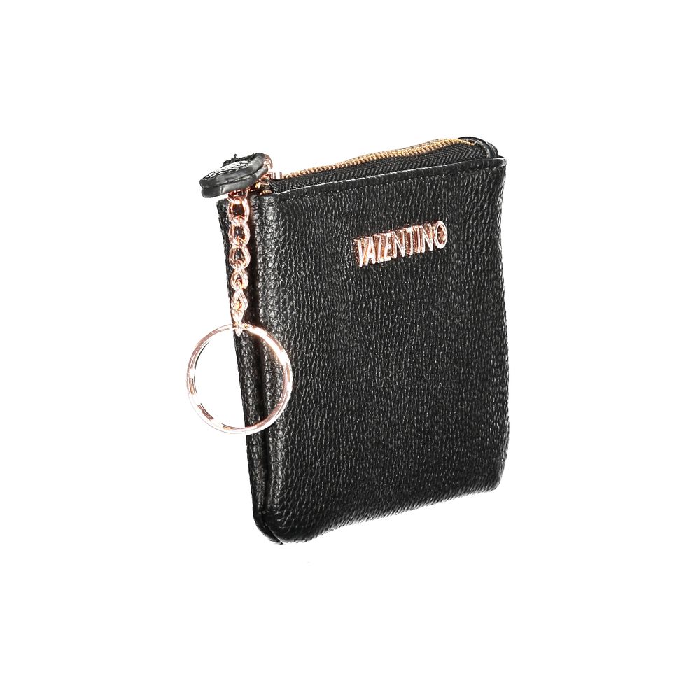 Nero Poliuretano Women Wallet