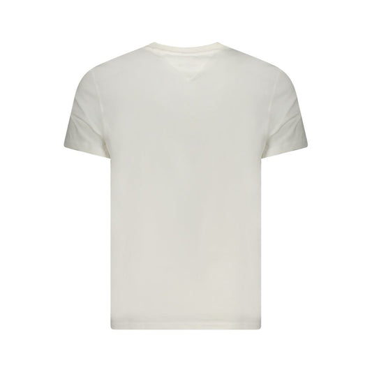 White Cotton Men's T-Shirt