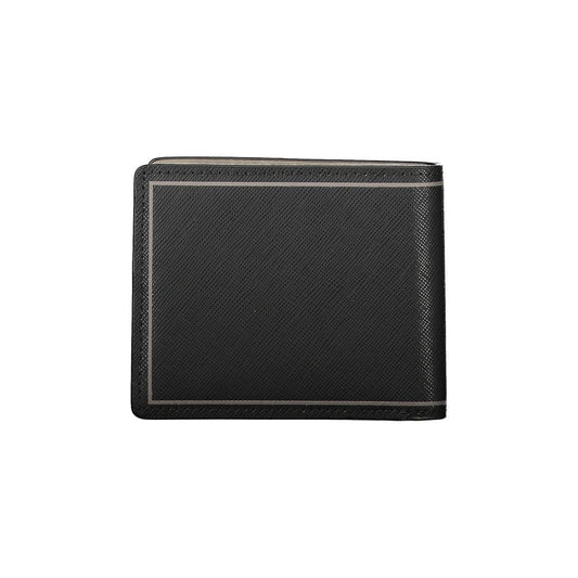 Black Leather Men Wallet