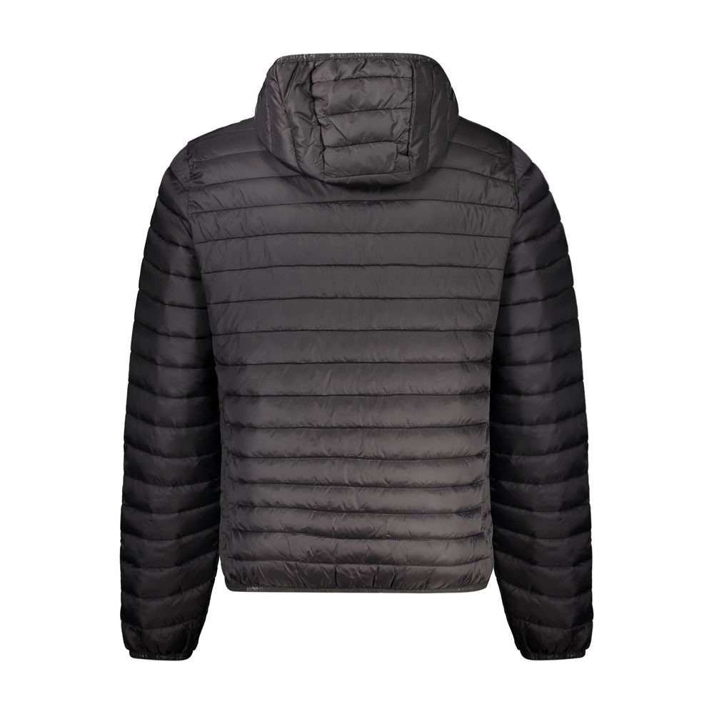 Black Polyamide Men's Jacket