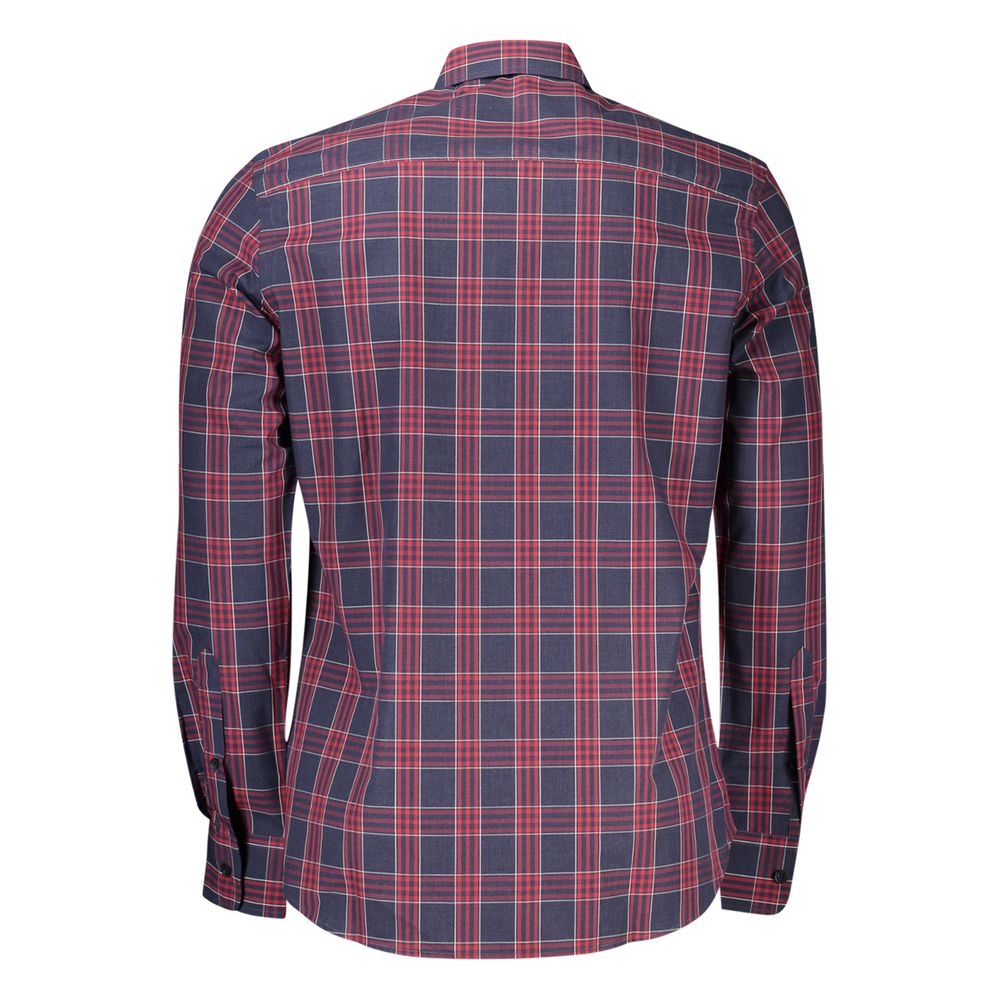 Blue Cotton Men's Shirt