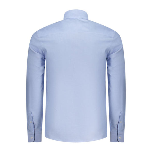 Light Blue Cotton Men Shirt