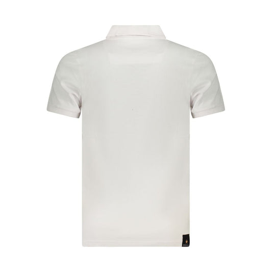 White Cotton Men's Polo Shirt