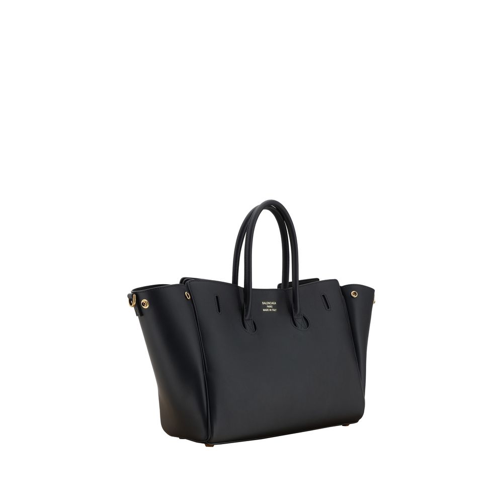 Black Calf Leather Bos Taurus Shoulder Bag