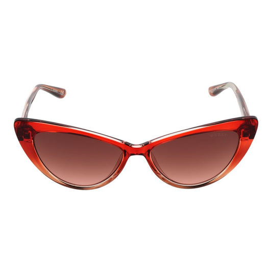 Burgundy Plastic Sunglasses