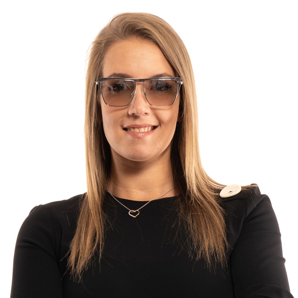 Silver Metal Sunglasses