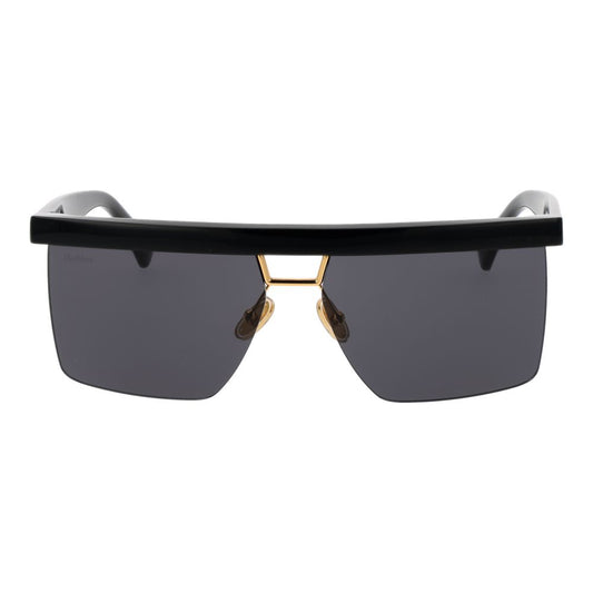 Black Stainless Steel Sunglasses