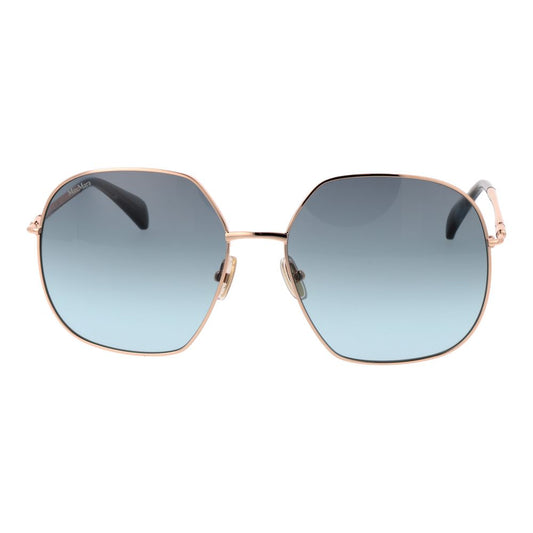 Rose Gold Metal Sunglasses