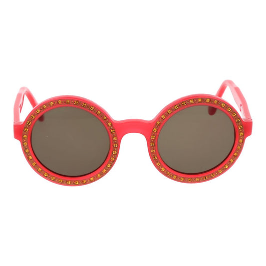 Red Acetate Sunglasses